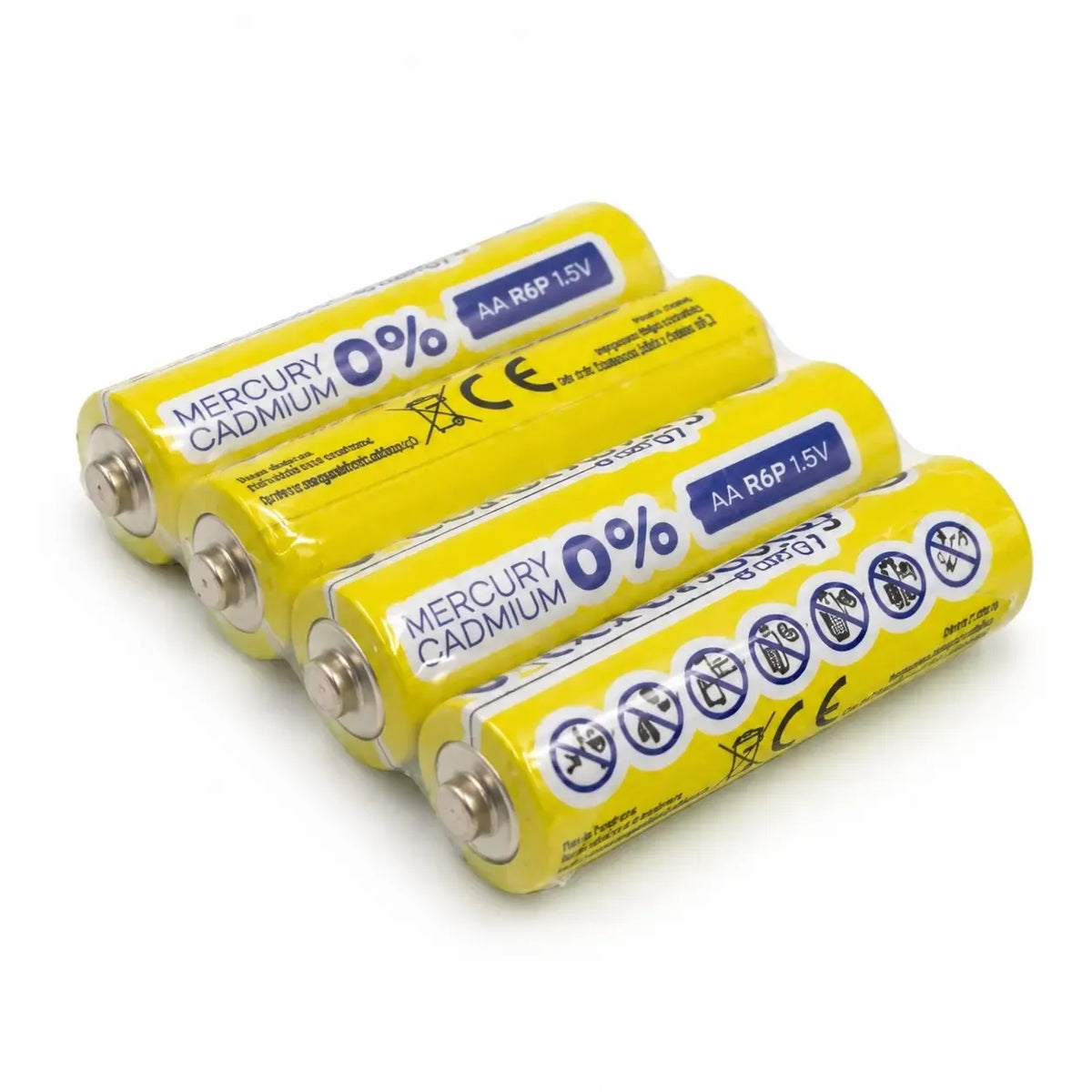 AA baterijos R6P, 1,5 V, 4 vnt.