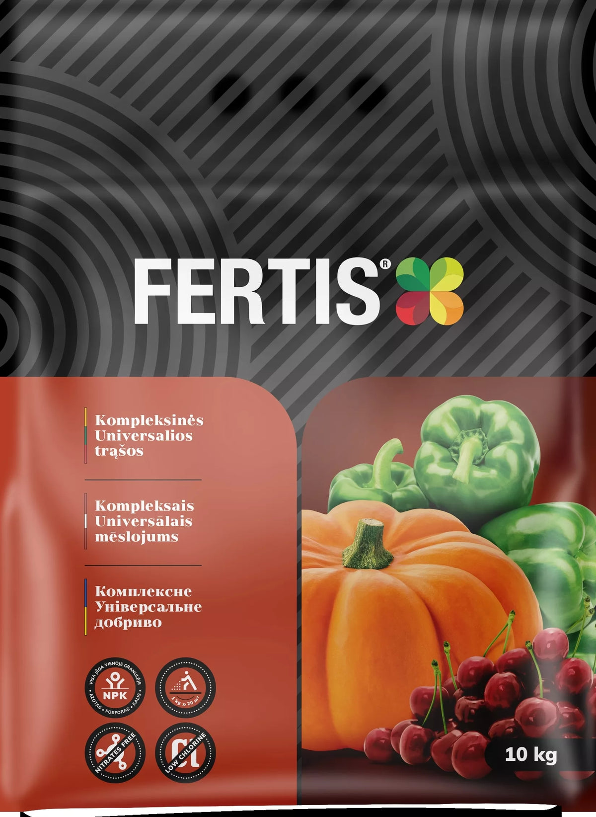Kompleksinės Universalios trąšos FERTIS, 10kg