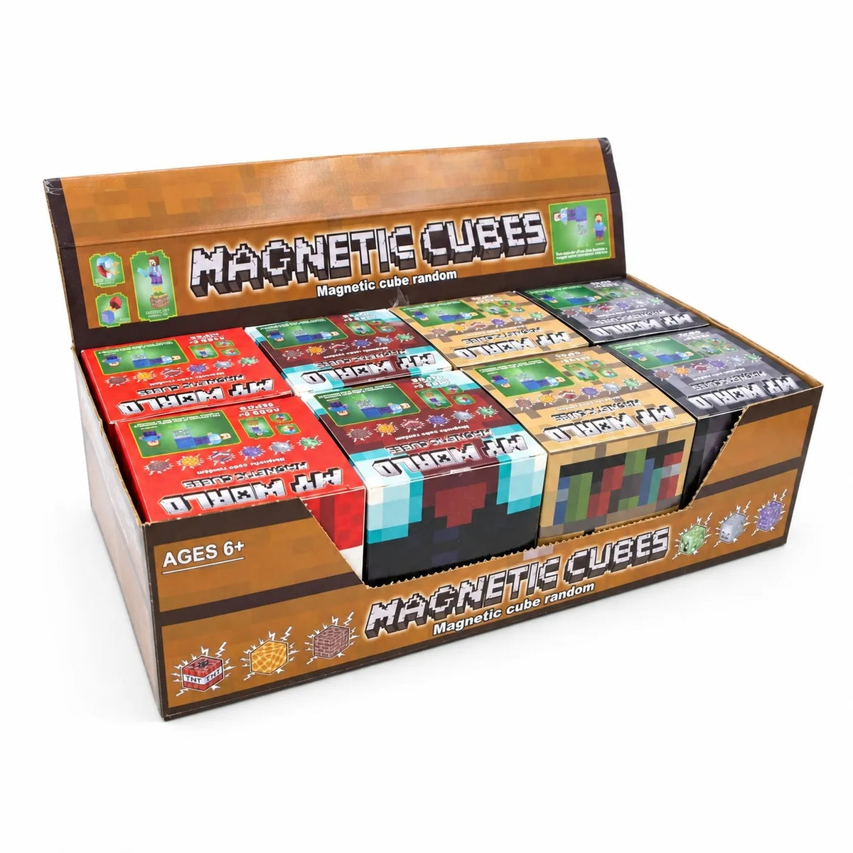 Minecraft tipo magnetinis konstruktorius
