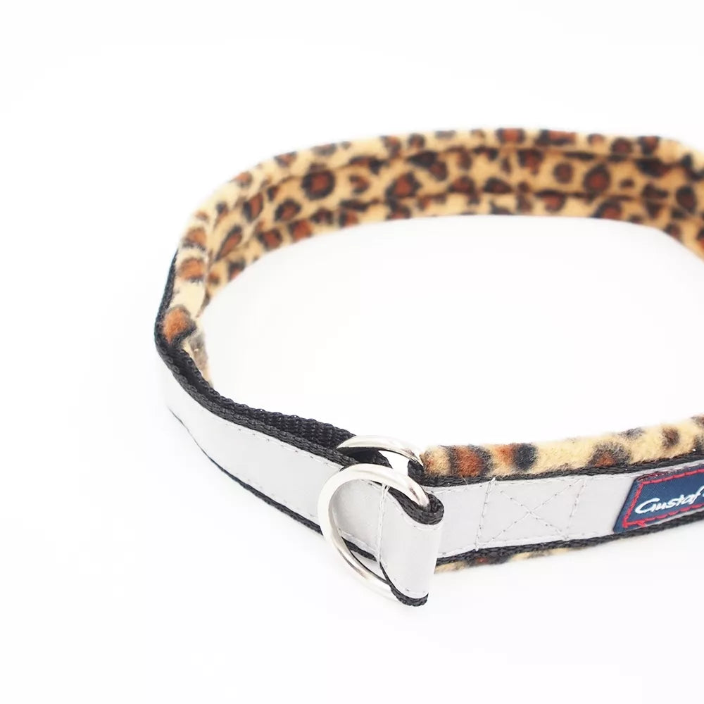 50 CM. Gustaf & Evita antkaklis su leopardiniu raštu,