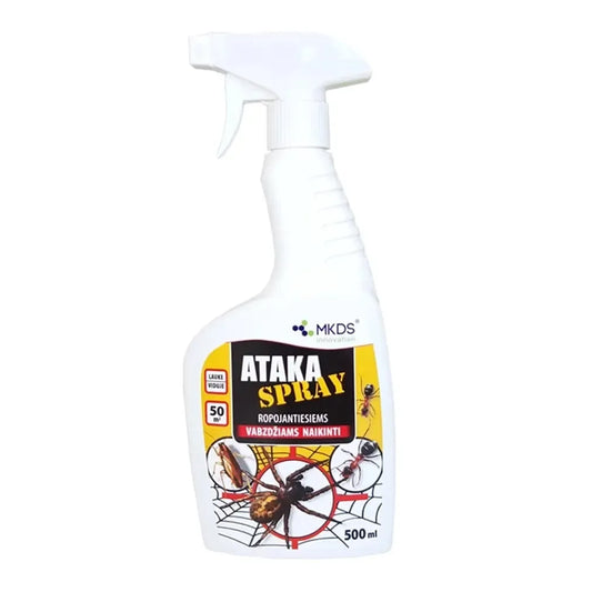 ATAKA SPRAY insekticidas ropojantiems vabzdžiams naikinti, 500 ml