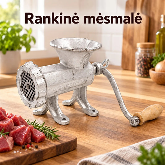 Aukštos kokybės rankinė mėsmalė Nr. 12 TR2306C