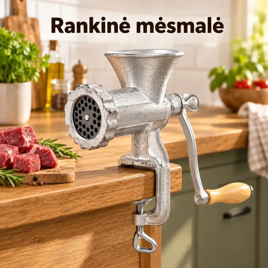 Aukštos kokybės rankinė mėsmalė Nr. 8 TR2306A