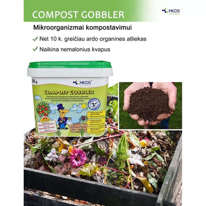 Compost Gobbler mikroorganizmai kompostavimui, 500 g