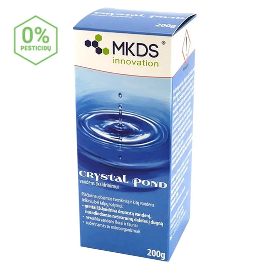 Crystal Pond greitam vandens skaidrinimui, 200 g