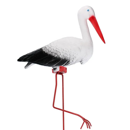 Didelis dekoratyvinis gandras sodui – 83 cm