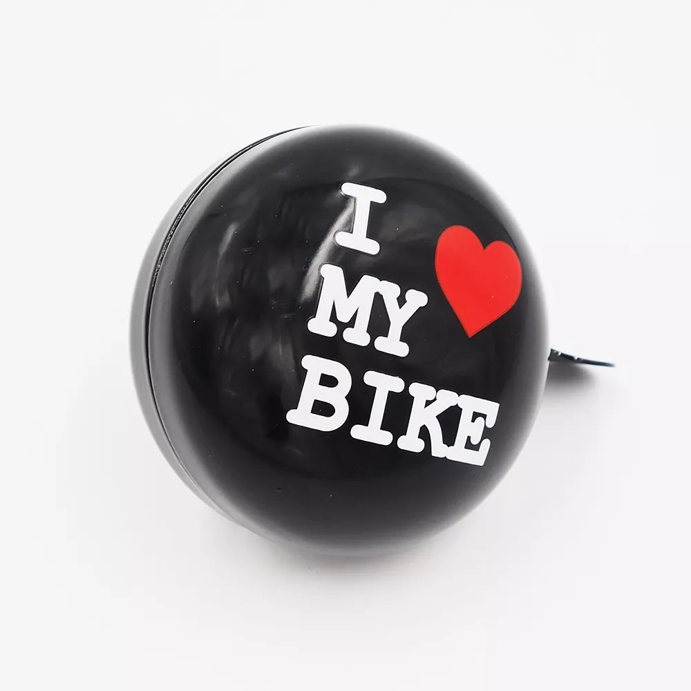 Dviračio skambutis "I love my bike"