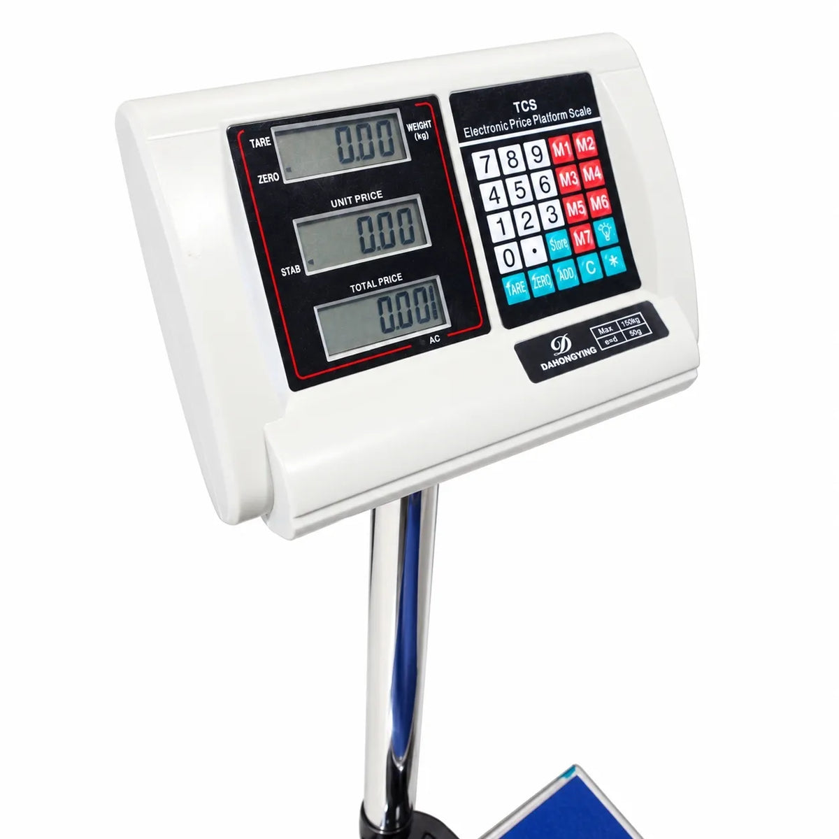 Elektroninės platforminės svarstyklės 100 kg / 20 g