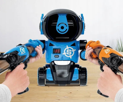 Interaktyvus šaudymo žaidimas „Robotų mūšis“