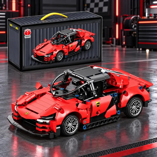 Konstruktorius sportinis automobilis konteinerio dėžutėje TR2387F