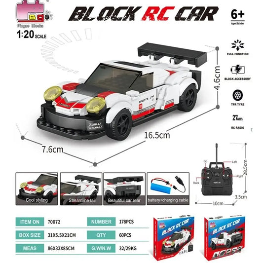 Konstruktorius/suvenyras RC mašinėlė TR2055D