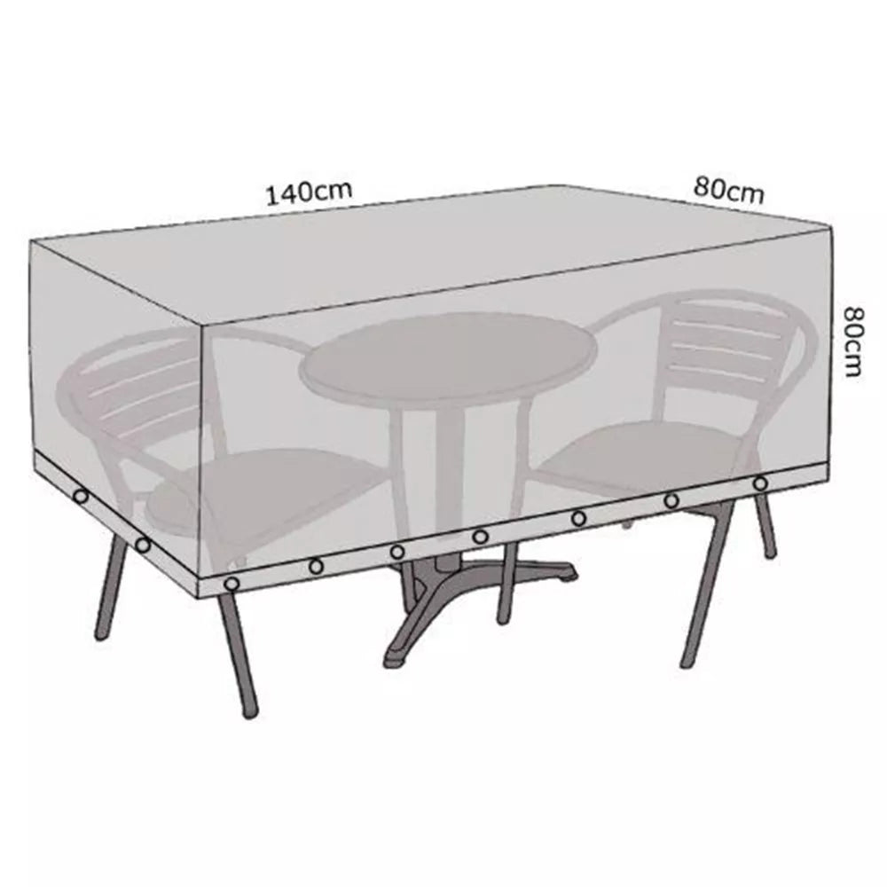 Lauko baldų uždangalas 140 x 80 x 80 cm.