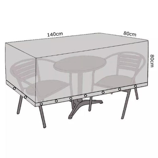 Lauko baldų uždangalas 140 x 80 x 80 cm.