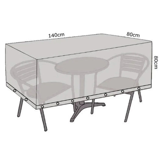 Lauko baldų uždangalas 140 x 80 x 80 cm.
