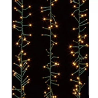 LED girlianda 400 LED, 4 m, šaltai balta