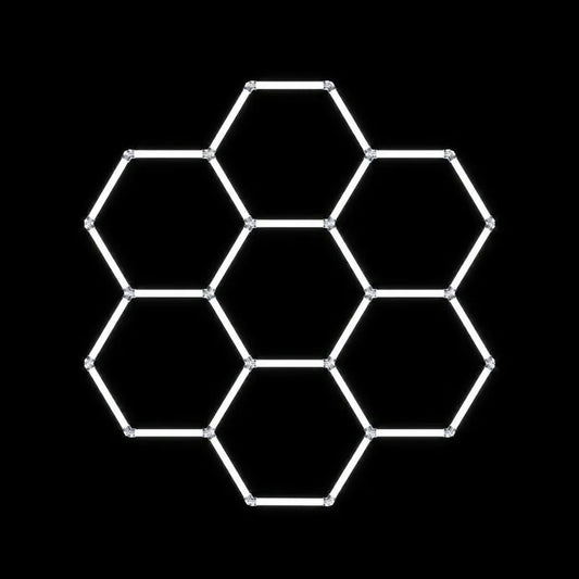 Modulinis lubinis LED šviestuvas Hexagon