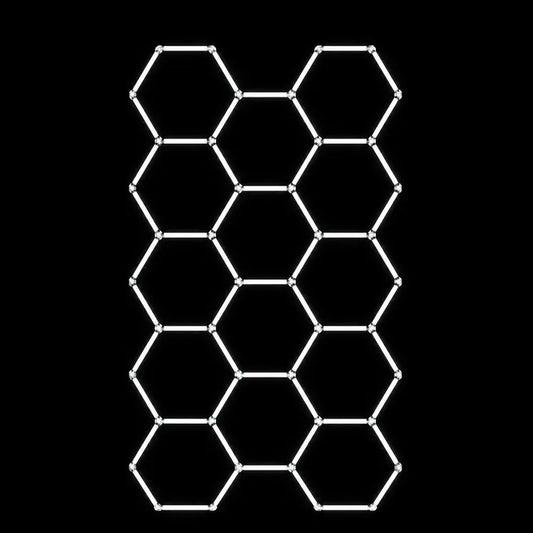 Modulinis lubinis LED šviestuvas Hexagon