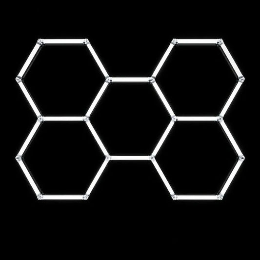 Modulinis lubinis LED šviestuvas Hexagon