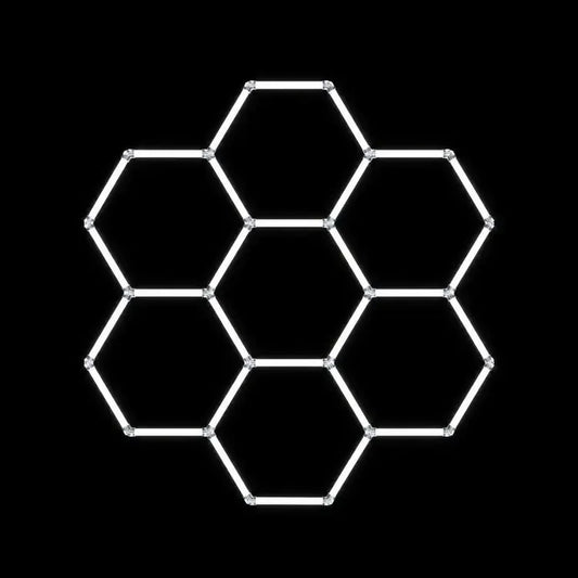 Modulinis lubinis LED šviestuvas Hexagon