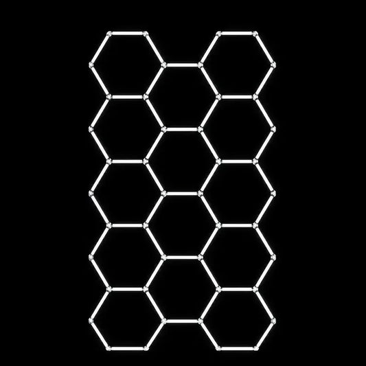 Modulinis lubinis LED šviestuvas Hexagon