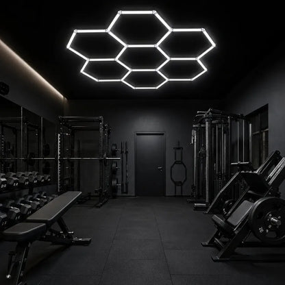 Modulinis lubinis LED šviestuvas Hexagon