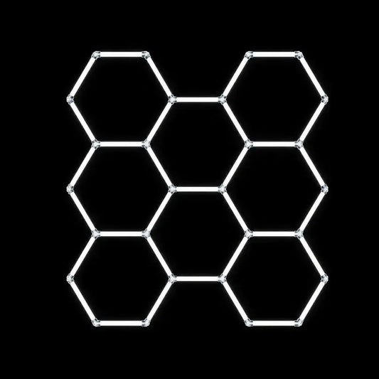 Modulinis lubinis LED šviestuvas Hexagon