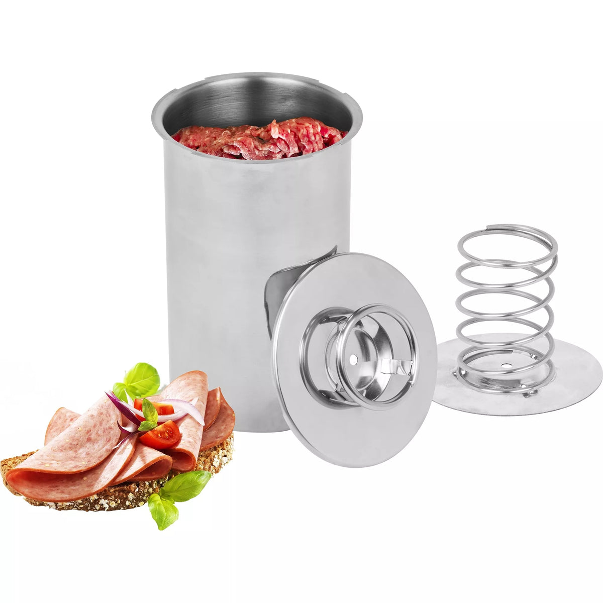 Nerūdijančio plieno kumpio viryklė iki 1,5 kg