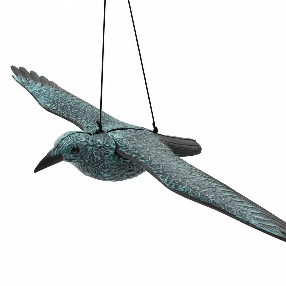 pakabinama paukščių baidyklė – varna, 80 cm