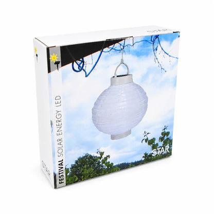 pakabinamas saulės energijos LED žibintas „festival“, 20 cm