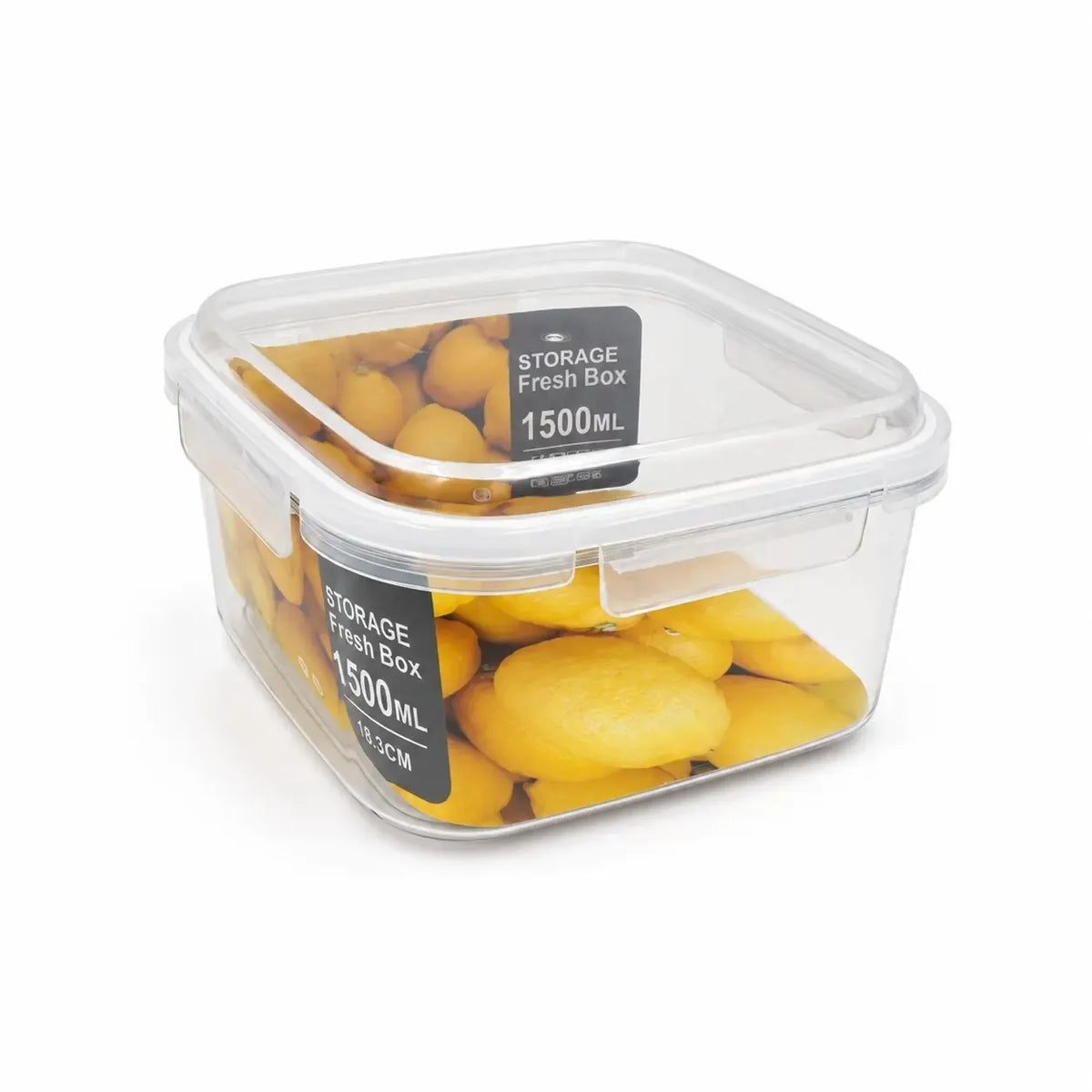 Plastikinių maisto laikymo indų rinkinys su dangčiais (6 vnt.) TR2358B