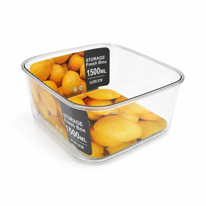 Plastikinių maisto laikymo indų rinkinys su dangčiais (6 vnt.) TR2358B