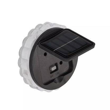 Saulės energija įkraunami LED sieniniai šviestuvai, 2 vnt.