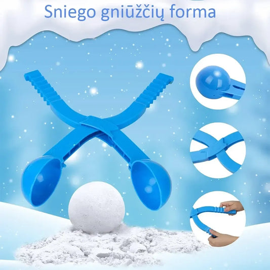 Sniego gniūžčių forma