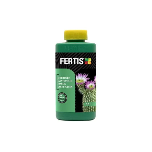 Sudėtinės skystosios trąšos Kaktusams FERTIS, 0,5 l
