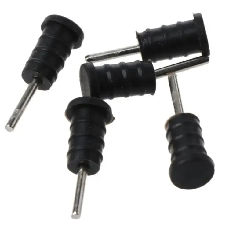 USB-C ir 3,5 mm AUX jungčių apsauginių kištukų rinkinys, 10 vnt.
