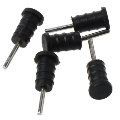 USB-C ir 3,5 mm AUX jungčių apsauginių kištukų rinkinys, 10 vnt.