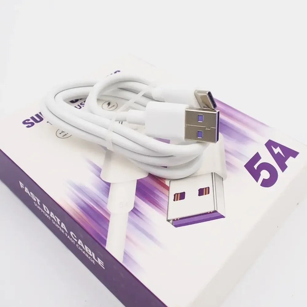 USB -TYPE-C 5A Laidas 1M